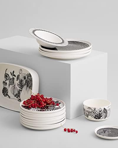 MARIMEKKO Oiva Siirtolapuutarha Deep Dinner Plate — Refine Your