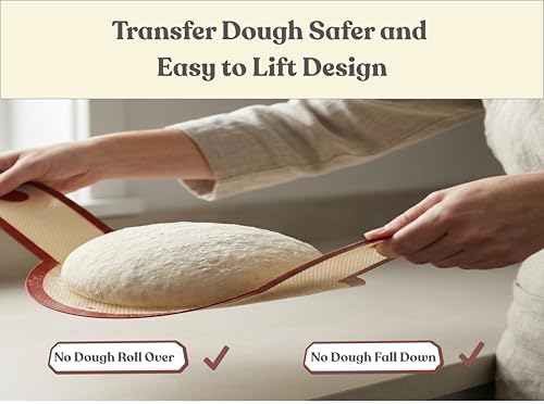 Silicone Bread Sling for Dutch Oven, 2 Pack Reusable Nonstick