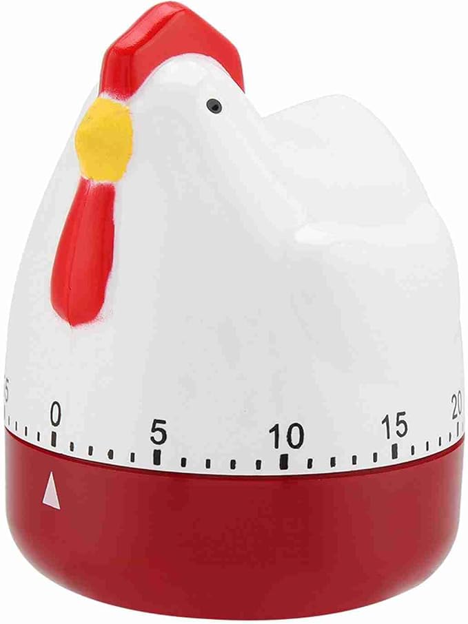 Kitchen Timer Cute, Lovely Egg Time Meter, Chicken Mechanical Wind up Timer by Unknown