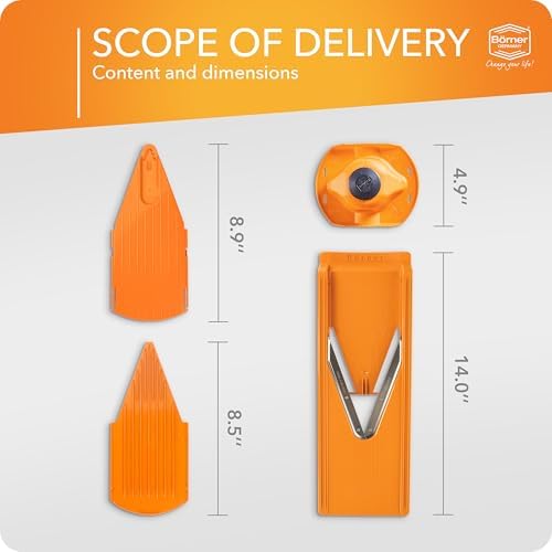 Börner V3 Mandoline Food Slicer, Basic Set