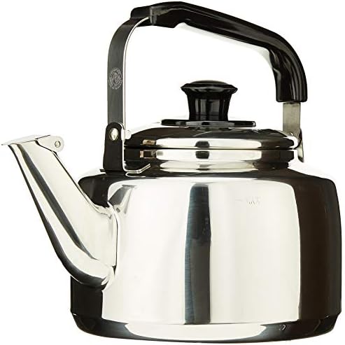 Stainless Steel Whistling Tea Pot, #113518
