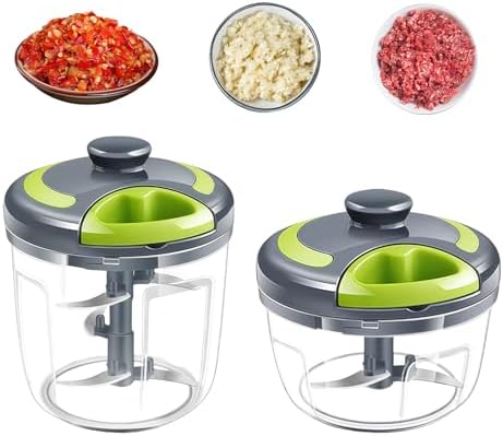 Tuyen Manual Food Chopper & Processors with Handle and Cover