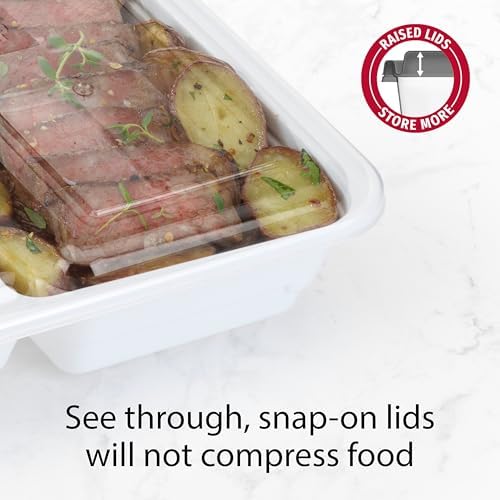GoodCook Food Storage Containers for Meal Prep Rectangle Three