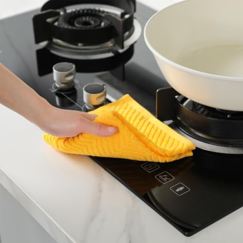 Cotton Kitchen Towels Set, 16" x 26" Dish Towels for Kitchen, 4 Pack