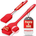 Walfos Silicone Basting Pastry Brush, 600°F Heat Resistant for BBQ