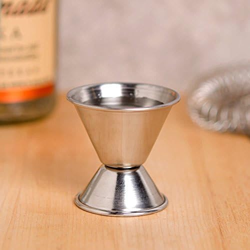 Jigger Set of 3 Stainless Steel Double Jiggers 1 & 2 oz., 3/4 & 1 1/2
