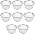 Operitacx 8-Pack Stainless Steel Tea Infuser Baskets, 3-Inch Strainers