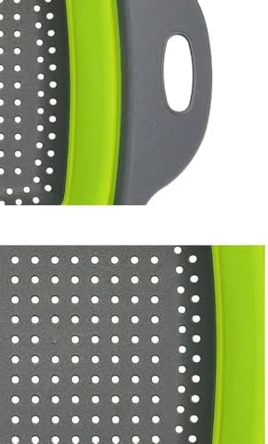 Silicone Collapsible Colander Vegetable Fruit Washing Strainer