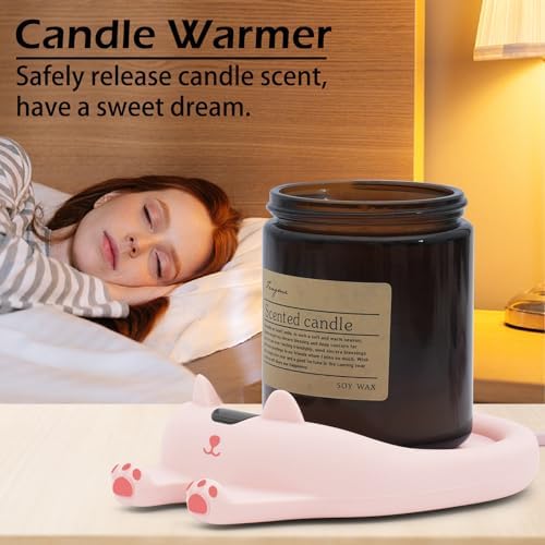 PUSEE Mug Warmer,Coffee Warmer for Desk Candle Warmer Auto Shut
