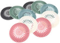 10pcs Floor Drain Cover Hair Catcher Strainer Set, Bathroom Sink
