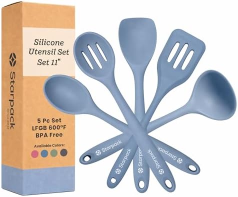 Starpack 5-Piece Silicone Cooking Utensil Set