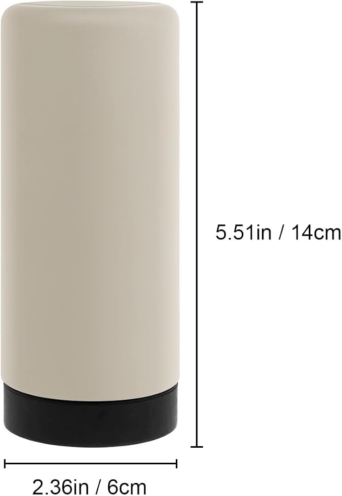 Silicone Dish Soap Dispenser, 8 Oz Refillable Squeeze Bottle, Leakproof - Image 5