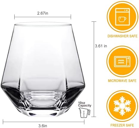 24oz Whiskey Glass Bottle,Decanter Set with Glasses,Delicate Decanter