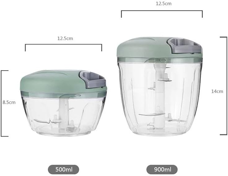Onion Chopper, Vegetable, Garlic Kitchen Cutter with Container, Pull