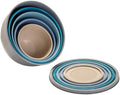 IT'S BRAZILIAN 10-Piece Nonslip Nesting Plastic Mixing Bowl Set with