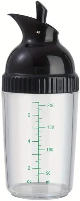 Salad Dressing Shaker Container, Pour Spout, LeakprooF, Dishwasher