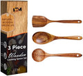 3-Piece Teak Wooden Utensil Set