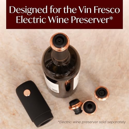 Electric Wine Preserver - Rechargeable Vacuum Saver With Airtight Seal