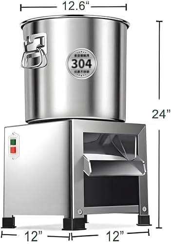 Commercial Feed Grinder Machine, 25L Capacity
