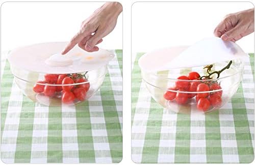 CANDeal Silicone Bowl Lids, Set of 5
