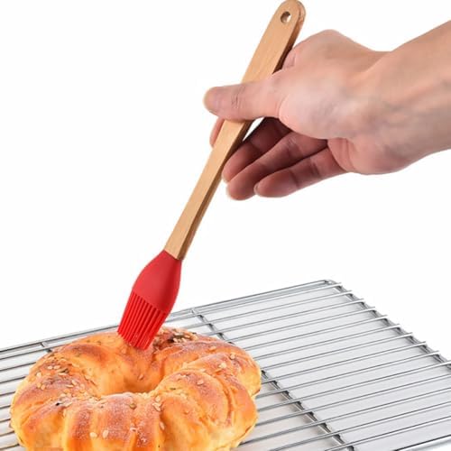 Silicone Baking Tool Set, Oil Brush, Scraper, Spoon, Spatulas