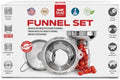 FORJARS Canning Funnel Set - with Strainer for Wide and Regular Mason