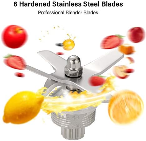 Professional Countertop Blender, 2200-Watt, 2L Jar