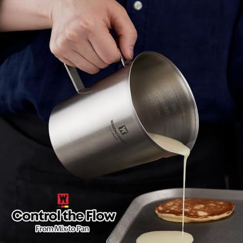 WAGENSTEIGER 18/8 Stainless Steel Measuring Cup: Metal Measuring