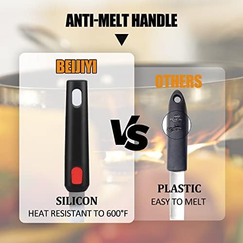 Beijiyi 3-Piece Silicone Spatula Turner Set