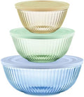 Pyrex Colors Tinted 3-Pack Glass Mixing Bowls