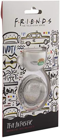 Paladone Friends Central Perk Stainless Steel Tea Infuser and Chain