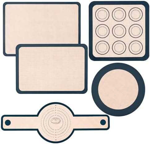 Silicone Baking Mat,Bread Baking Mats All-in-One Silicone Baking Mat