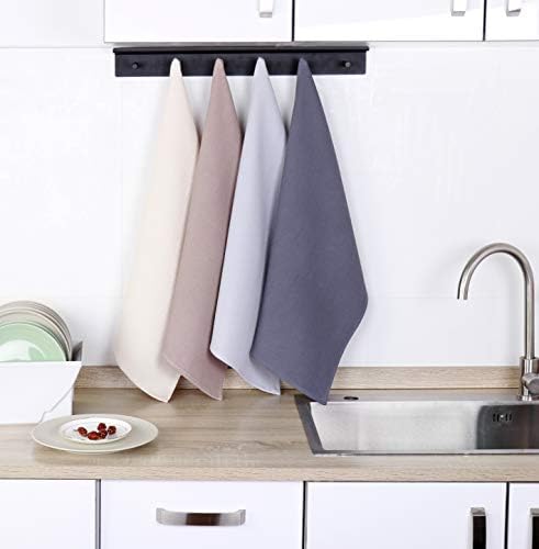 PY HOME & SPORTS Dish Towels Set, 100% Cotton Waffle Weave Kitchen