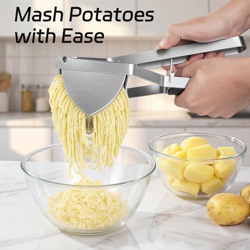 SPEENSUN Potato Ricer, 22oz Large Capacity, Heavy Duty Stainless Steel