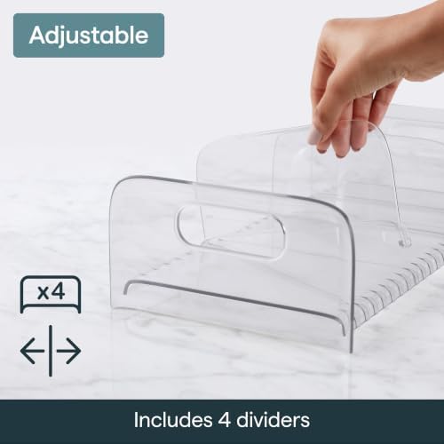 YouCopia FreezeUp 12" Freezer Rack, Clear