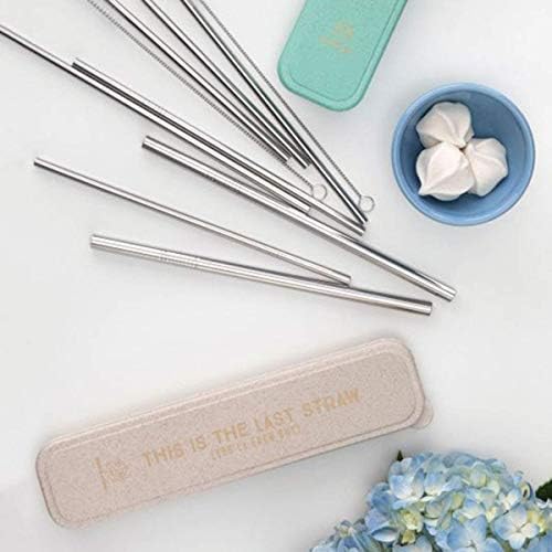 Designworks Ink, Straw Set This is The Last Straw Natural, 8 Count