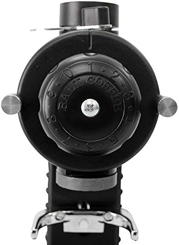 Electric Coffee Grinder, Ghost Teeth Burr, 200W, Black