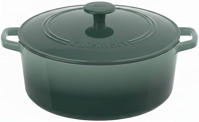 Cuisinart Chef's Classic Enameled Cast Iron Round Covered Casserole by Cuisinart