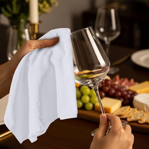 Utopia Kitchen White Flour Sack Towels [24 Pack - 28 x 28 Inch] 100%