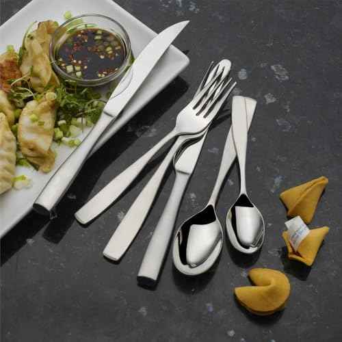 Mikasa Satin Loft 18/10 Stainless Steel 77pc. Flatware Set