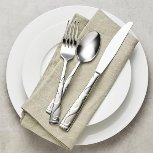 Oneida Tuscany 45-Piece 18/0 Silverware Set for 8, Flatware