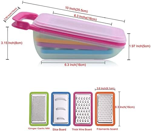 TENTA KITCHEN Stainless Steel Zester Grater, Zest/Slice Citrus & Lemon