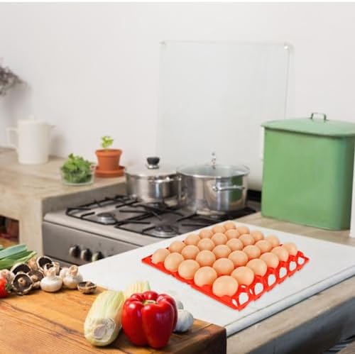 12 Pack Plastic Egg Trays, 30-Egg Flats