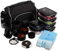 TO GO Meal Prep Bag Insulated Lunch Meals Bag W/6 Portion Control