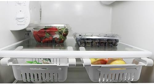 Fenzer Adjustable Drawer for Fridge Kitchen Organizer Adjustable