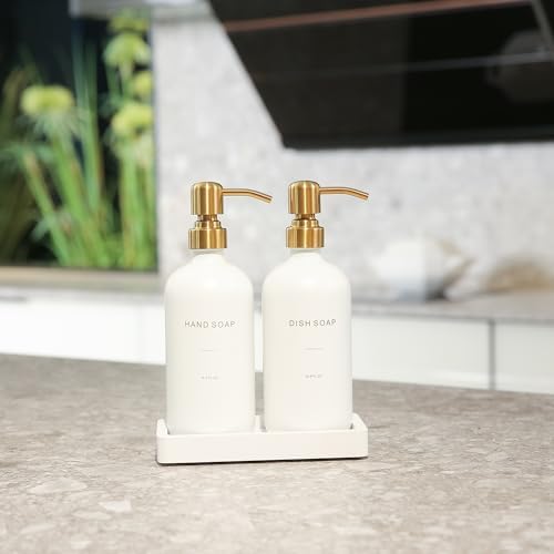 Prus Waso Gold Soap Dispenser Set