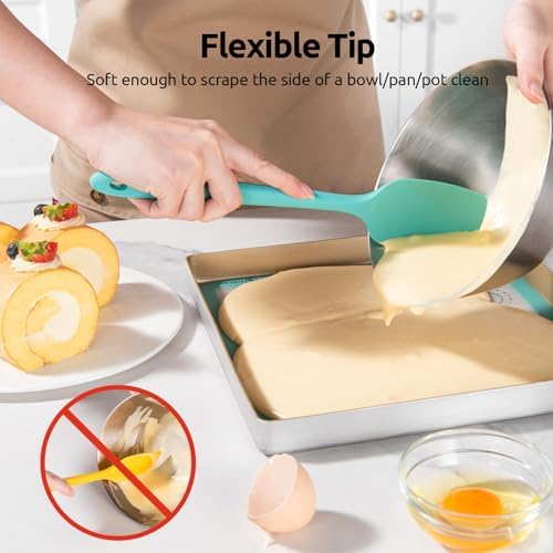 U-Taste 4-Pcs 600°F Silicone Spatula Set