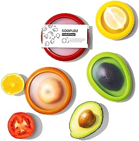 SOOPLEU Avocado & Onion Storage Holder, 4Pcs