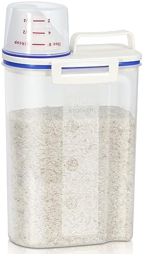 TBMax 4 Lbs / 2 Kg Rice Dispenser with Measuring Cup