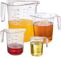 DaYammi Measuring Cups 4-Piece, Unbreakable Food-Grade Plastic